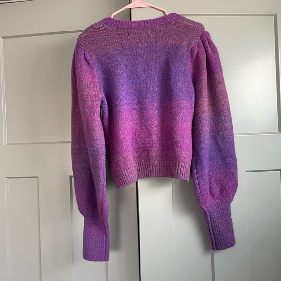 Saltwater Luxe Purple Ombre Sweater - Picture 3 of 3
